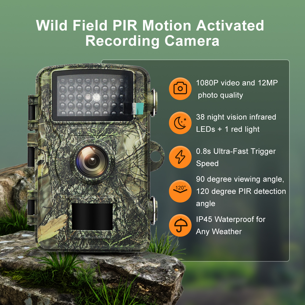 HD Wildlife Trail  Camera PIR  - مراجعة Trail Camera Infrared وسعره