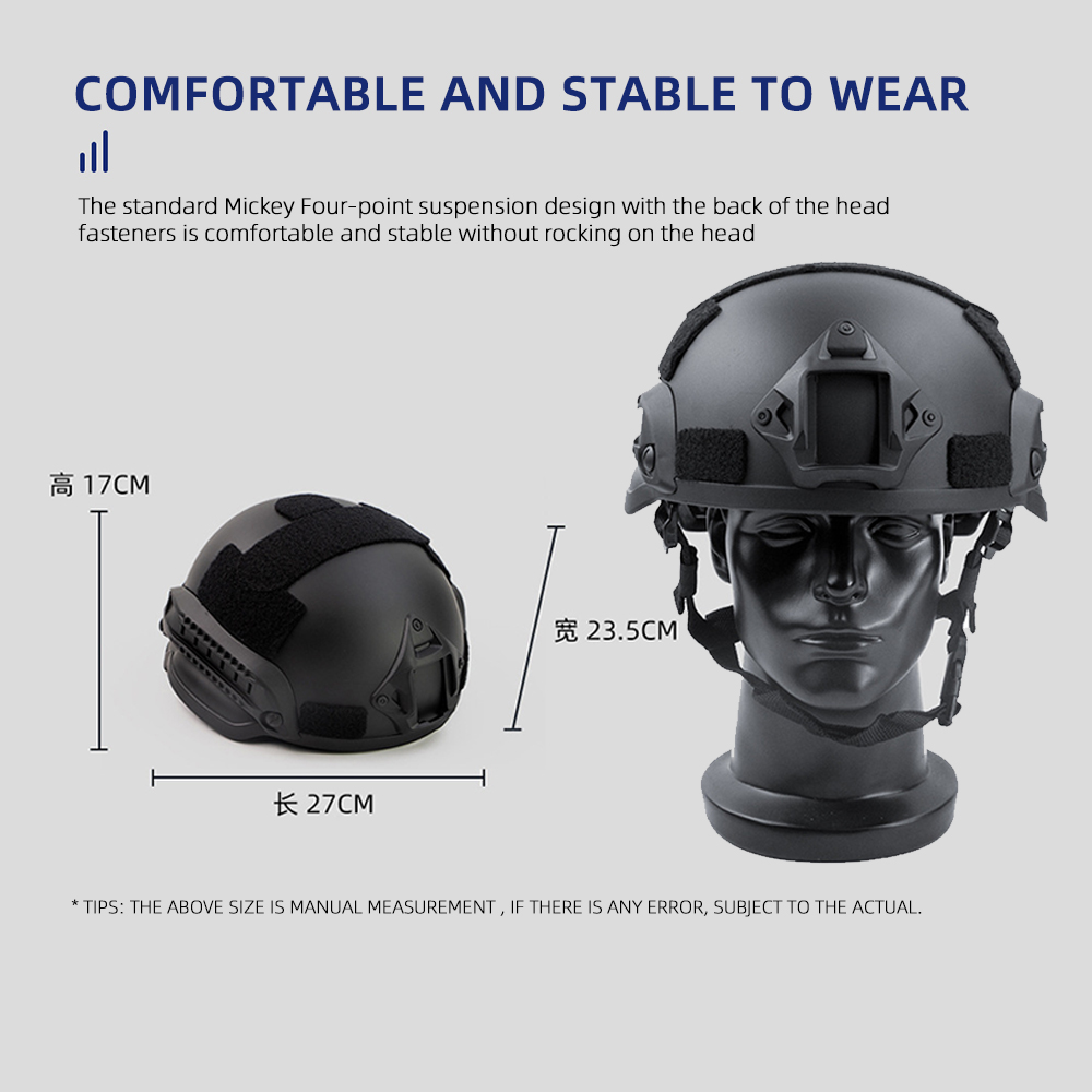 BOOIU Tactical MICH 2002 Helme - مراجعة Outdoor Hunting Equipment وسعره