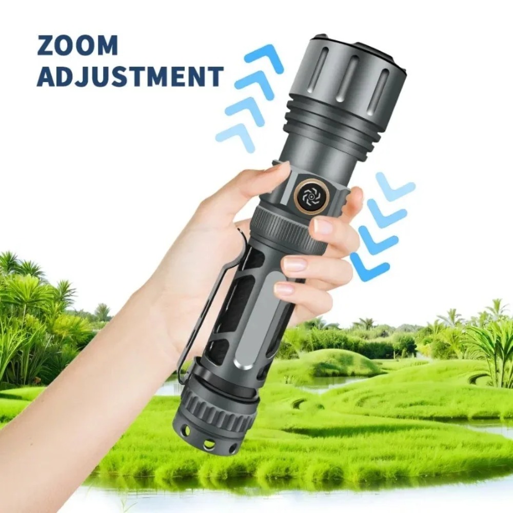Super Bright Flashlight Portab - مراجعة Tactical Flashlight Rechargeable وسعره