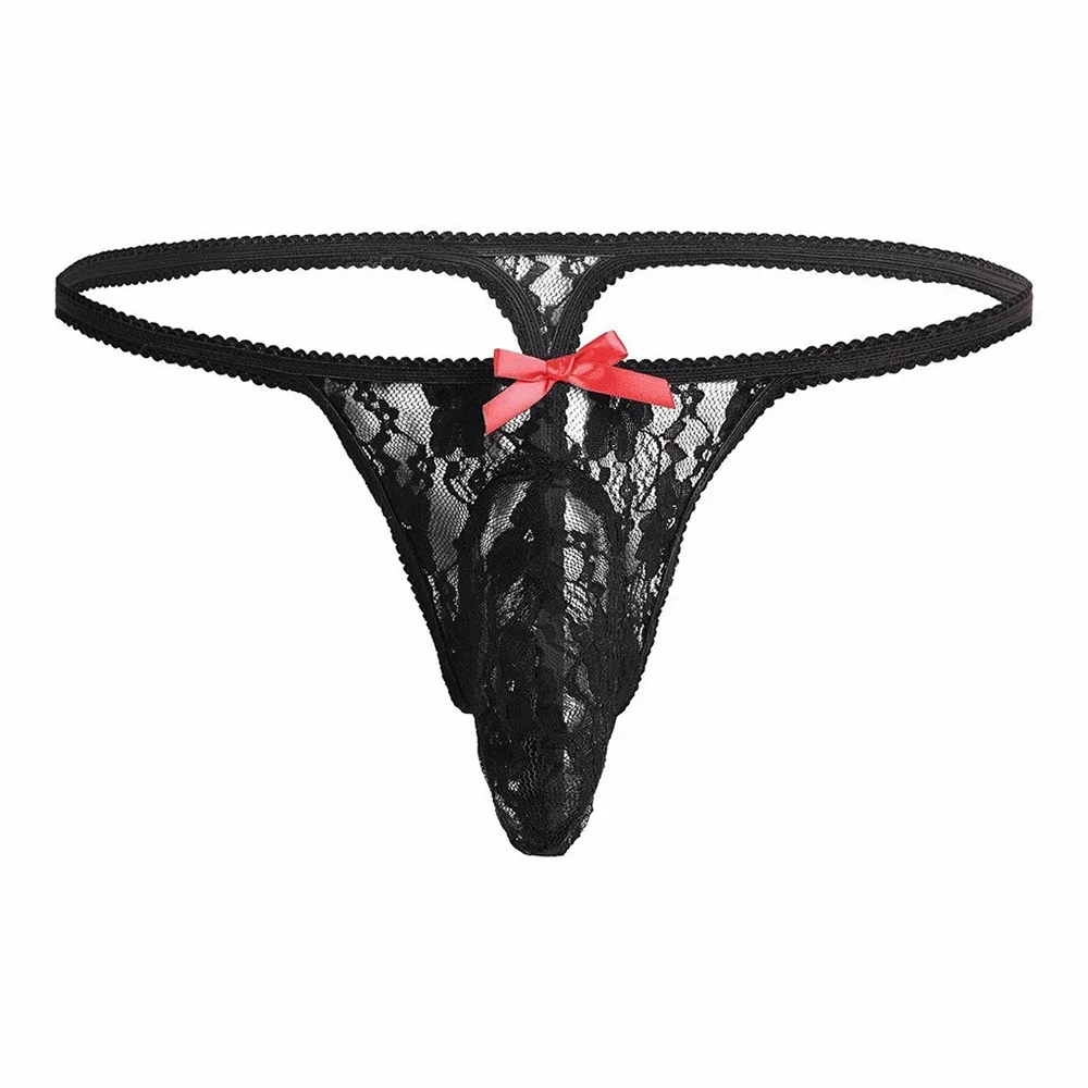 Men‘s Thong Sexy Panties Mesh  - مراجعة Bow Stringer Tool وسعره