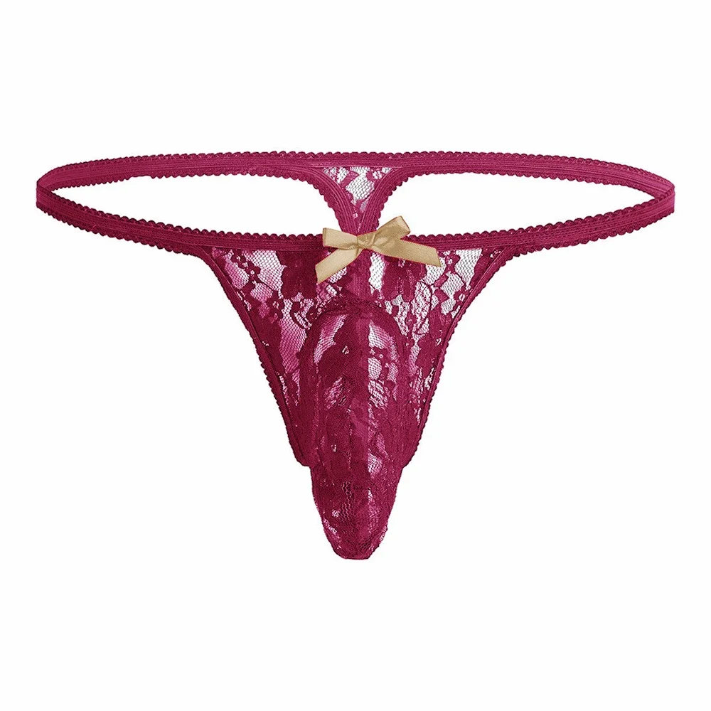 Men‘s Thong Sexy Panties Mesh  - مراجعة Bow Stringer Tool وسعره
