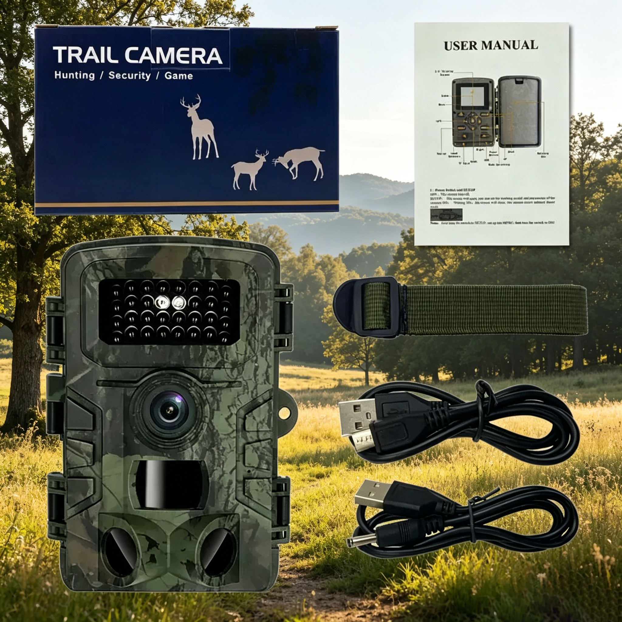 PR700 Outdoor Trail Camera, In - مراجعة Trail Camera Infrared وسعره