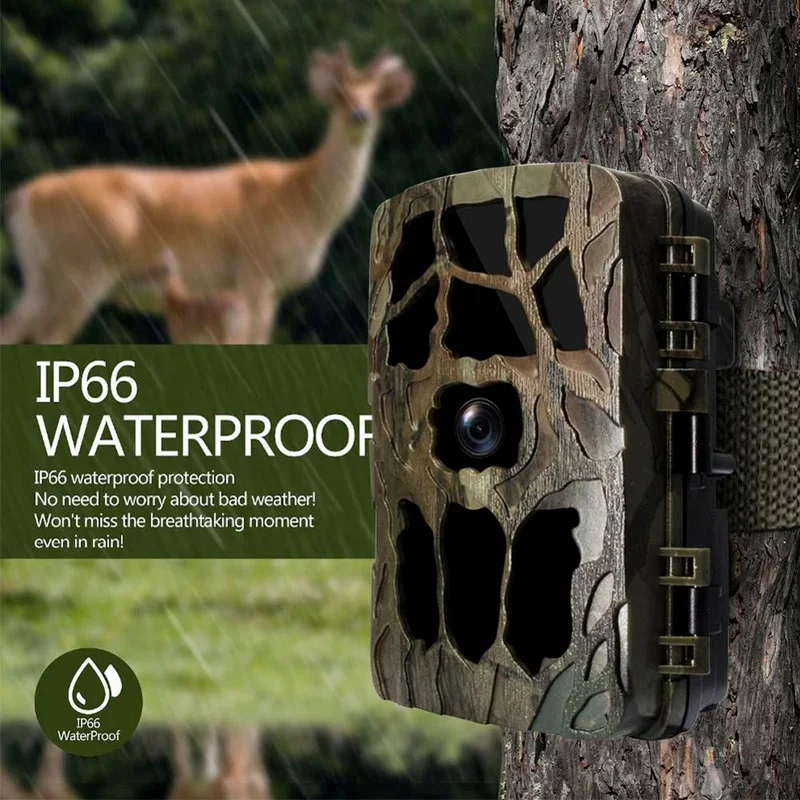 H982 IP66 Waterproof 4K Outdoo - مراجعة Trail Camera Infrared وسعره