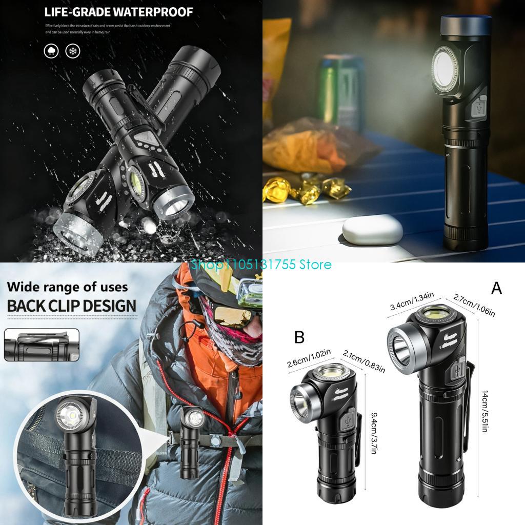 K0EF Regulable Head Magnetic W - مراجعة Headlamp Tactical Bright وسعره