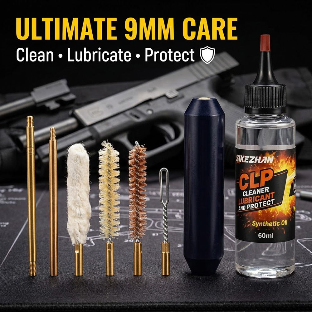 9mm .38 .357 Cal Pistol Cleani - مراجعة Gun Cleaning Rod وسعره
