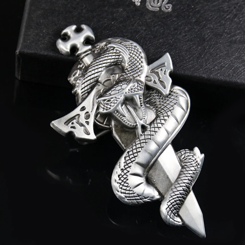 Snake Totem Knife Sword Belt B - مراجعة Outdoor Hunting Outfit وسعره