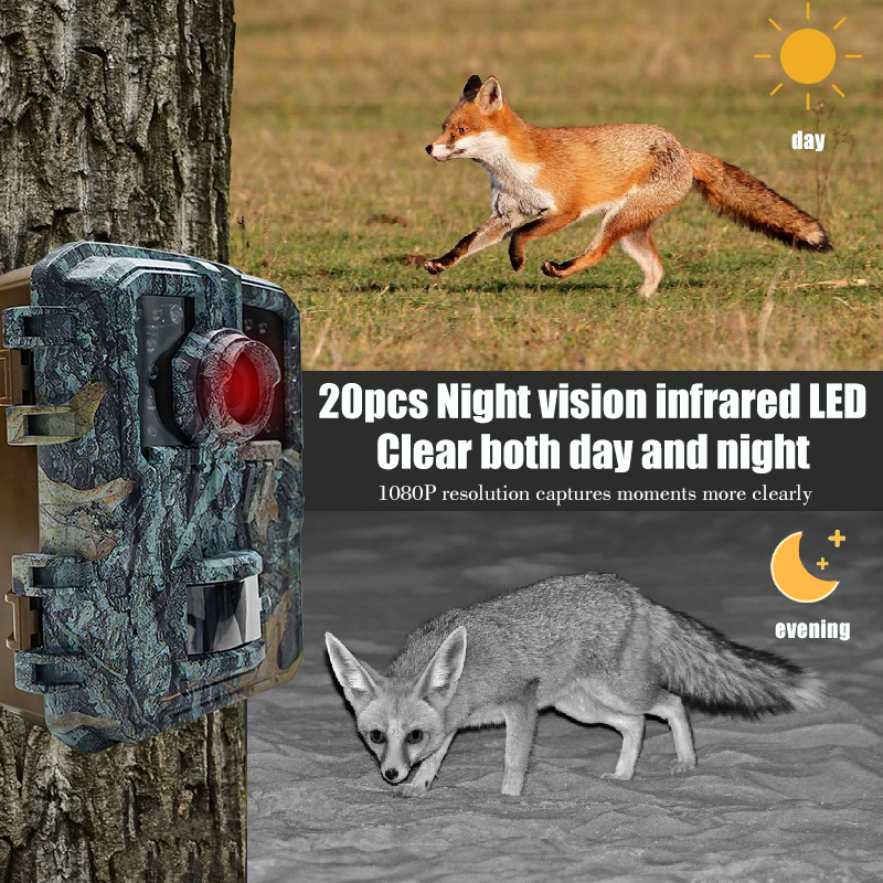 Hunting Trail Camera 16MP 1080 - مراجعة Trail Camera Infrared وسعره